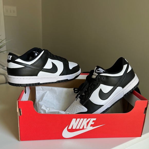Nike Classic Black and White Panda Dunks (Low-Tops) - Picture 1 of 5